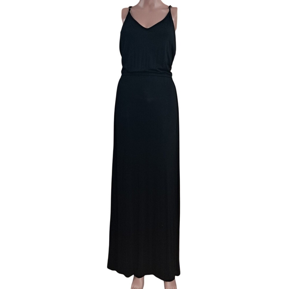 La Blanca Resortwear Black Swimsuit Cover, 59" Long, 43"‎ Slit on each side